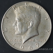 USA - 1/2 dollar 1967 