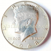 USA - 1/2 dollar 1968 D