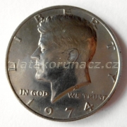 USA - 1/2 dollar 1974 