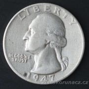 USA - 1/4 dollar 1947