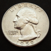 USA - 1/4 dollar 1959