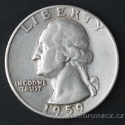 USA - 1/4 dollar 1959 D