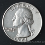 USA - 1/4 dollar 1961 D