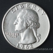 USA - 1/4 dollar 1962 D