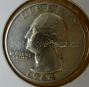 USA - 1/4 dollar 1964