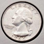 USA - 1/4 dollar 1964 D