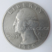 USA - 1/4 dollar 1980 P