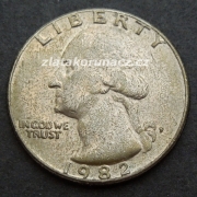 USA - 1/4 dollar 1982 P
