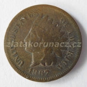 USA - 1 cent 1867