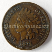 USA - 1 cent 1874