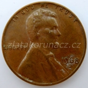 USA - 1 cent 1968 D