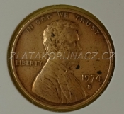 USA - 1 cent 1974 S