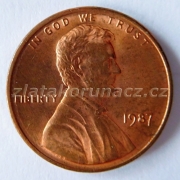 USA - 1 cent 1987