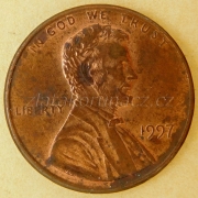 USA - 1 cent 1997