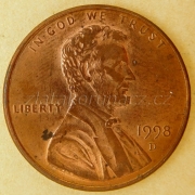 USA - 1 cent 1998 D