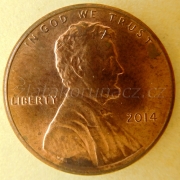 USA - 1 cent 2014