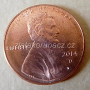 USA - 1 cent 2014 D