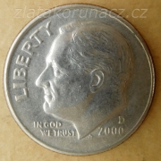 USA - 1 dime 2000 D
