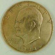 USA - 1 dollar 1971 D - zlacený