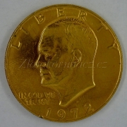 USA - 1 Dollar 1972 D Zlacený