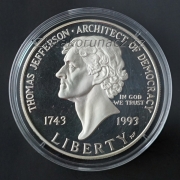 USA - 1 dollar 1993 S - Thomas Jefferson