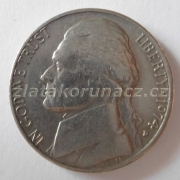 USA - 5 cent 1974 D