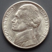 USA - 5 cent 1981 D