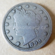 USA - 5 cents 1899