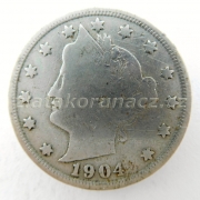 USA - 5 cents 1904