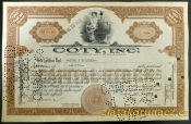 USA - Coty, Inc. - 1929