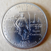 USA - Illinois - 1/4 dollar 2003 P