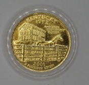 USA - Kentucky - 1/4 dollar 2001 P zlacený