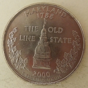 USA - Maryland - 1/4 dollar 2000 P