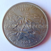USA - Mississippi - 1/4 dollar 2002 D