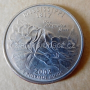 USA - Mississippi - 1/4 dollar 2002 P