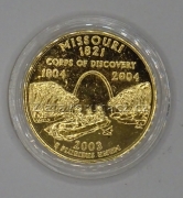 USA - Missouri - 1/4 dollar 2003 P zlacený