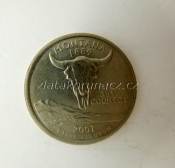 USA - Montana - 1/4 dollar 2007 P