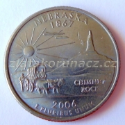 USA-Nebraska - 1/4 dollar 2006 D