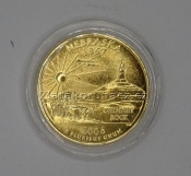 USA - Nebraska - 1/4 dollar 2006 P zlacený