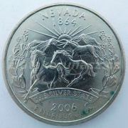USA - Nevada - 1/4 dollar 2006 P