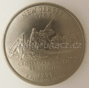 USA - New  Jersey - 1/4 dollar 1999 P 
