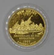 USA - New Jersey - 1/4 dollar 1999 P zlacený