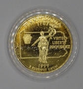USA - Pennsylvania - 1/4 dollar D zlacený