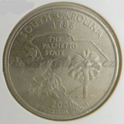 USA-South Carolina 1/4 Dollar 2000 D