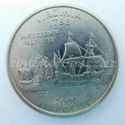 USA - Virginia - 1/4 dollar 2000 P