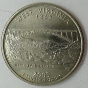 USA - West Virginia - 1/4 dollar 2005 P