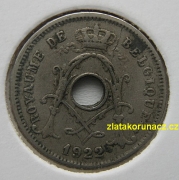 Belgie - 5 centimes 1922 Ces.