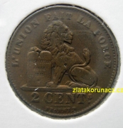 Belgie - 2 centimes 1909 Belges