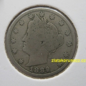 USA - 5 cents 1889