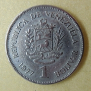 Venezuela - 1 bolívar 1977
